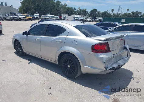 2012 Dodge Avenger Sxt Plus из США, поврежденный, VIN 1C3CDZEG3CN142642